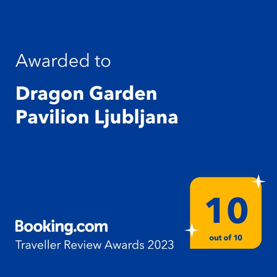 Entire House In The Center Of Ljubljana - Free Parking - Dragon Garden Pavilion Ljubljana Exterior photo